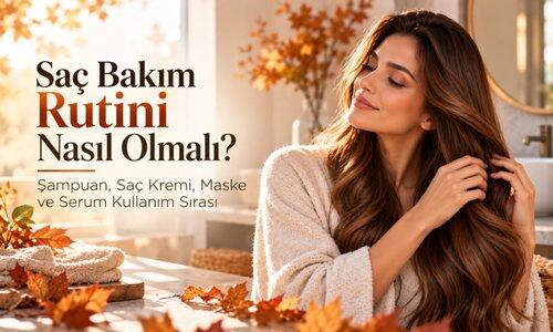 Saç Bakım Rutini Nasıl Olmalı? Şampuan, Saç Kremi, Maske ve Serum Kullanım Sırası