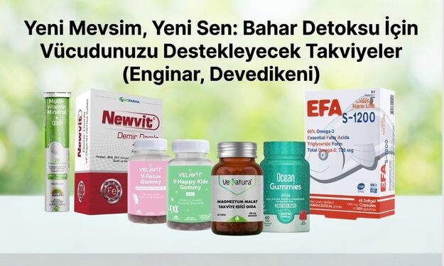 Yeni Mevsim, Yeni Sen: Bahar Detoksu İçin Vücudunuzu Destekleyecek Takviyeler