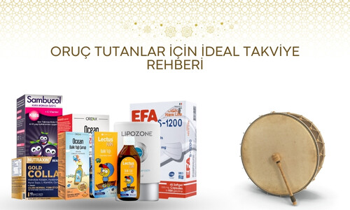 Ramazan'da Enerjinizi ve Sağlığınızı Koruyun: Oruç Tutanlar İçin İdeal Takviye Rehberi