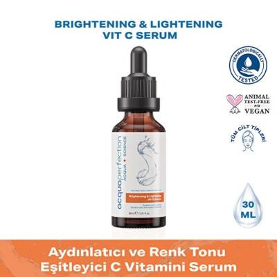 Acqua Perfection Aydınlatıcı ve Renk Tonu Eşitleyici C Vitamini Serum 30 ml - 3