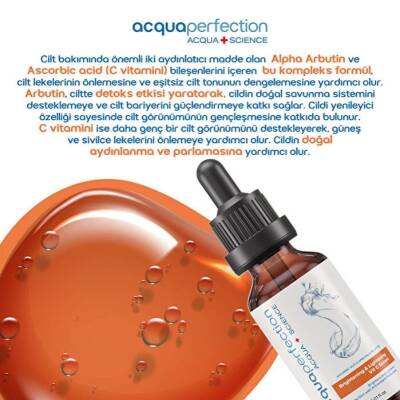 Acqua Perfection Aydınlatıcı ve Renk Tonu Eşitleyici C Vitamini Serum 30 ml - 7