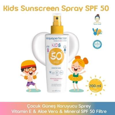 Acqua Perfection Çocuk Güneş Koruyucu Sprey SPF 50 200ml - 2