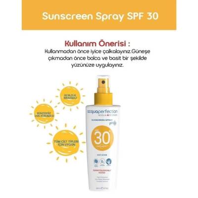 Acqua Perfection Güneş Koruyucu Sprey SPF 30 200ml - 4