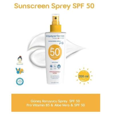 Acqua Perfection Güneş Koruyucu Sprey SPF50 200 ml - 2