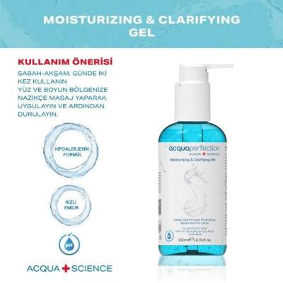 Acqua Perfection Moisturizing & Clarifying Nemlendirici ve Arındırıcı Temizleme Jeli 200 ml - 4