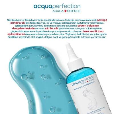 Acqua Perfection Nemlendirici ve Temizleyici Tonik 200 ml - 5