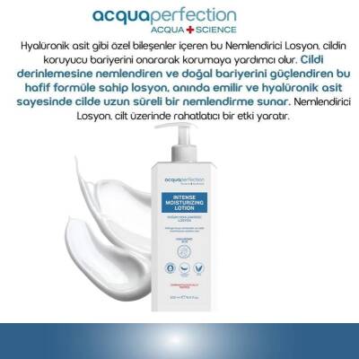 Acqua Perfection Yoğun Nemlendirici El - Yüz - Vücut Losyonu 500ml - 5