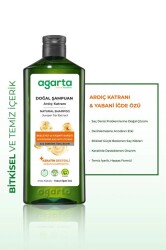 Agarta Ardıç Katranı Ve Keratin Şampuanı 400 Ml - 3