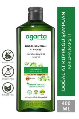 Agarta Doğal At Kuyruğu Özlü Şampuan 400 ml - 1