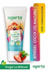 Agarta Doğal Çilekli Florürsüz Çocuk Diş Macunu 75 ml - Diğer