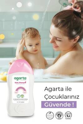 Agarta Doğal Kız Bebek Şampuanı 400 ml - 2