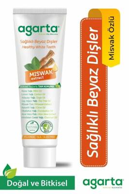 Agarta Doğal Misvak Özlü Diş Macunu 100 ml - 1