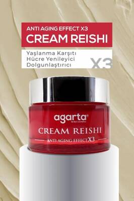 Agarta Doğal Yaşlanma Karşıtı Reishi Kremi 50 ml - 2