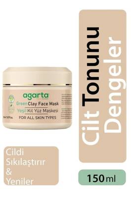 Agarta Doğal Yeşil Kil Yüz Maskesi 150 Ml - 2