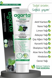 Agarta Hindistan Cevizi Özlü Aktif Karbon Diş Macunu 100 ml - 2