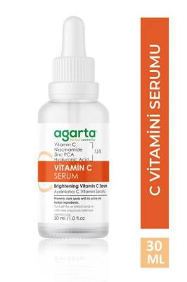 Agarta Koyu Lekelere Karşı Aydınlatıcı C Vitamin Serum 30 ML - 1