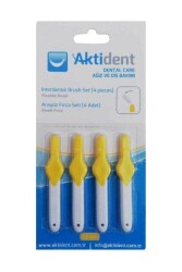 Aktident 3.5 m Sarı 4'lü Arayüz Fırçası - Aktident