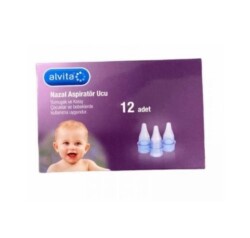 Alvita Nazal Aspiratör Ucu 12 Adet - Alvita