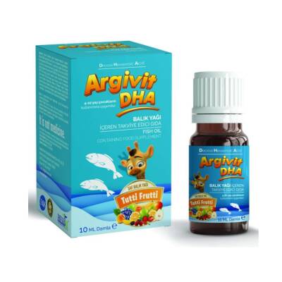Argivit DHA Balık Yağı Damla 10 ml - 1