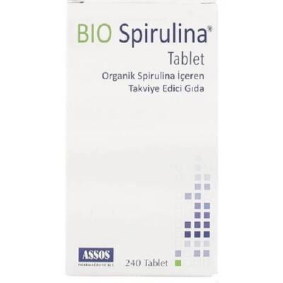 Assos Bio Spirulina 500 mg 240 Tablet - 1