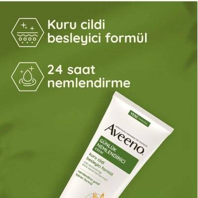 Aveeno Daily Moisturizing Günlük Nemlendirici Krem 100 ml - 2