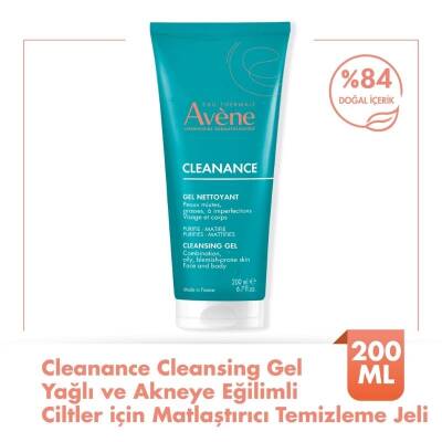 Avene Cleanance Gel Nettoyant 200ml - 2