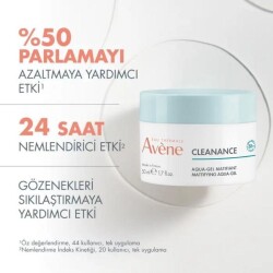 Avene Cleanance Mattifying Aqua Nemlendirici Krem 50 ml - 7