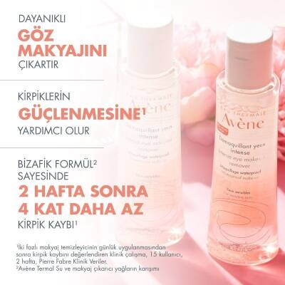 Avene Demaquillant Yeux İntense 125 ml Çift Bazlı Makyaj Temizleyici - 4