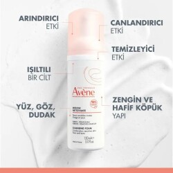 Avene Mousse Nettoyante Temizleme Köpüğü 150ml - 3