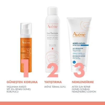 Avene Solaire Anti-age SPF50+ Yaşlanma Karşıtı Renkli Güneş Koruyucu 50 ml - 6