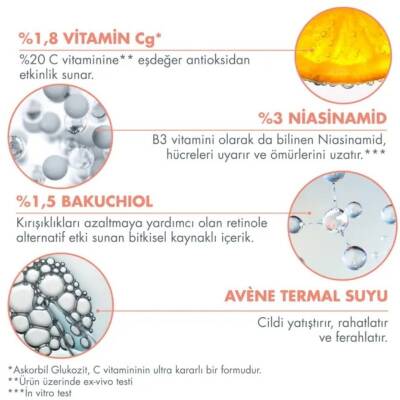 Avene Vitamin Activ Cg Işıltı Veren Antioksidan İçerikli Serum 30 ml - 7