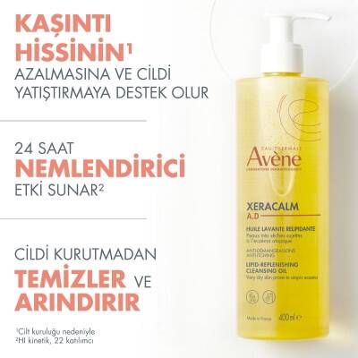 Avene XeraCalm A D Huile Lavante Cleansing Oil 400ml - 5