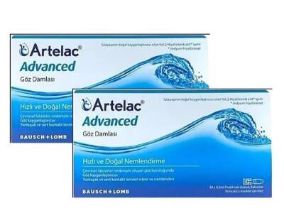 Bausch & Lomb Artelac Advanced Göz Damlası 0.5 ml x 30lu Flakon 2 Adet - 1