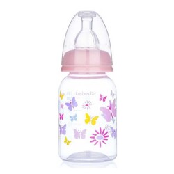 Bebedor 23302 Yavaş Akış PP Biberon 125 ml Pembe - Bebedor