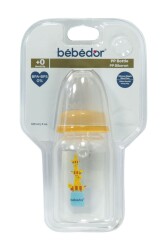 Bebedor 23302 Yavaş Akış PP Biberon 125 ml Sarı - Bebedor