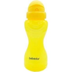 Bebedor 8504 Pipetli Sportif Bardak Neon Sarı - Bebedor