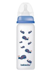 Bebedor Desenli Pp Biberon 250 Ml Orta Akış - 24302 - Bebedor