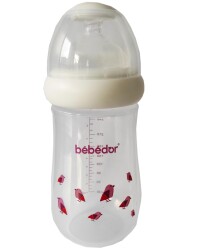 Bebedor Geniş Ağız PP Biberon 260ml Antikolik Sistem Kod:98322 - Bebedor