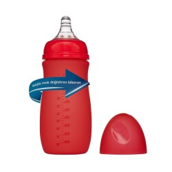 Bebedor Isıya Duyarlı Renk Değiştiren Cam Biberon 260 ml - Bebedor