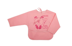 Bebedor Kollu Boyama Önlüğü 6288 Pembe - Bebedor