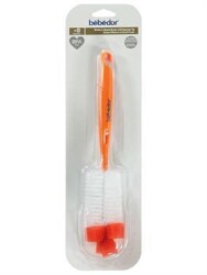 Bebedor Süngerli Biberon ve Emzik Fırçası 575 Turuncu - Bebedor