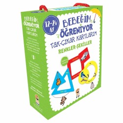 Bebeğim Öğreniyor Tak Çıkar Kartlarım 12-24 Ay - 