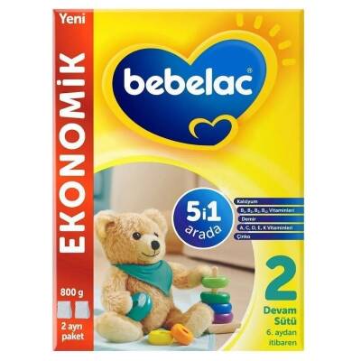 Bebelac 2 Devam Sütü 800 gr - 1