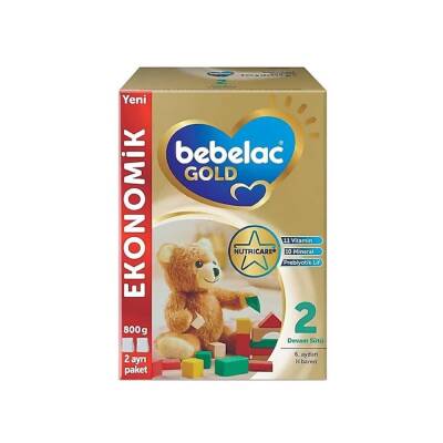 Bebelac Gold 2 Devam Sütü 800 gr - 1