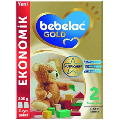 Bebelac Gold 2 Devam Sütü 800 gr - 1