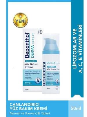Bepanthol Derma Expert Canlandırıcı Yüz Bakım Kremi 50 ml - 1