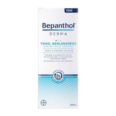 Bepanthol Derma Temel Nemlendirici Günlük Vücut Losyonu 200 ml - 1