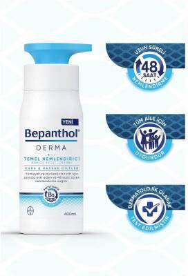 Bepanthol Derma Temel Nemlendirici Günlük Vücut Losyonu 400 ml - 2