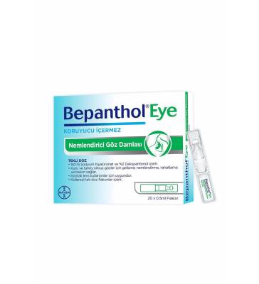 Bepanthol Eye Nemlendirici Göz Damlası Tekli Doz 20x0.5ml - 1