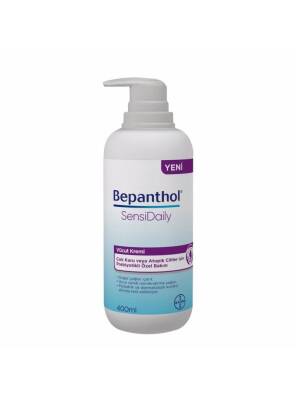 Bepanthol SensiDaily Pompalı 400 ml Vücut Kremi - 1